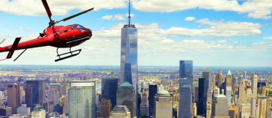 hélicoptère à New York